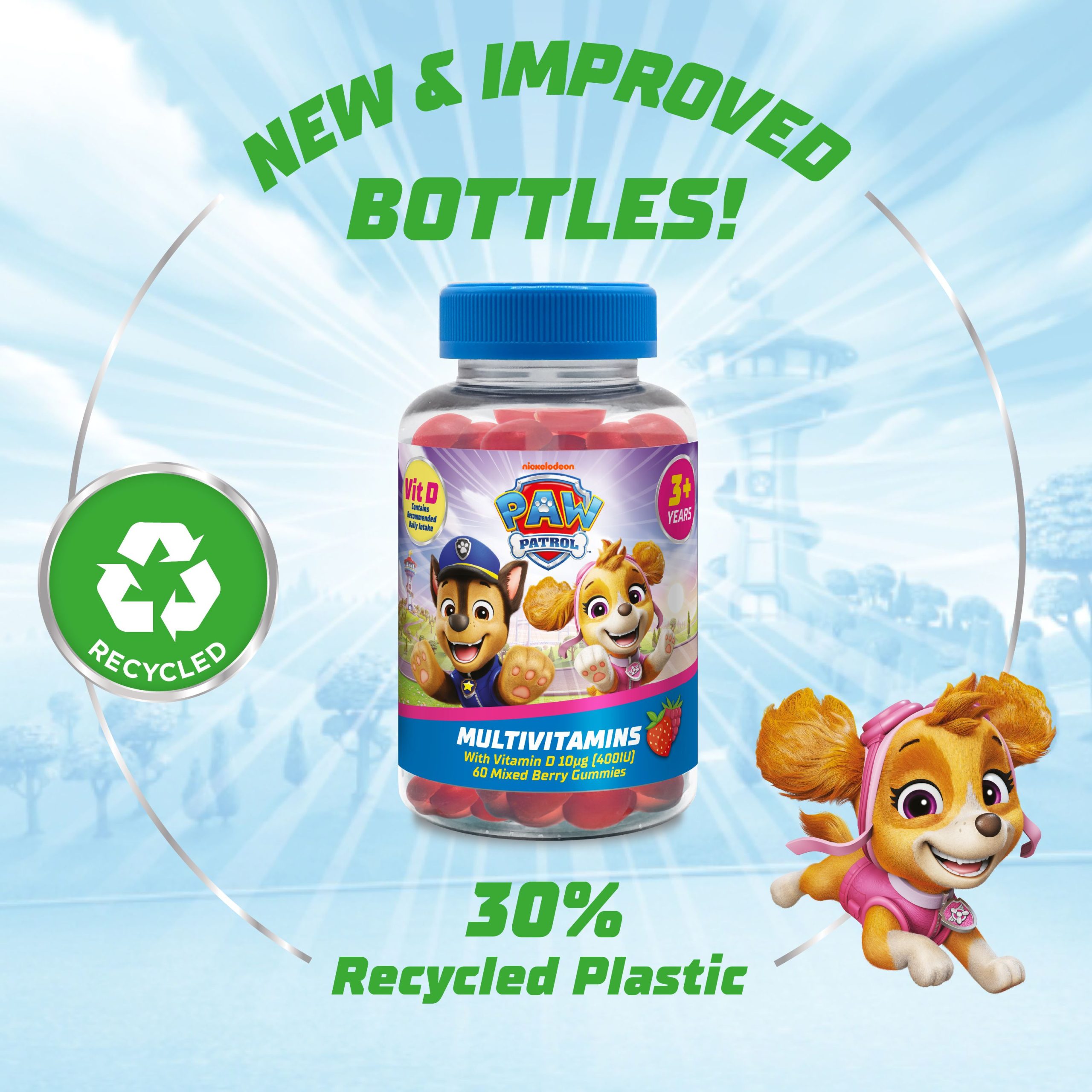 Paw Patrol Multivitamin Gummies 60's Paw Patrol Multivitamin Gummies 60's