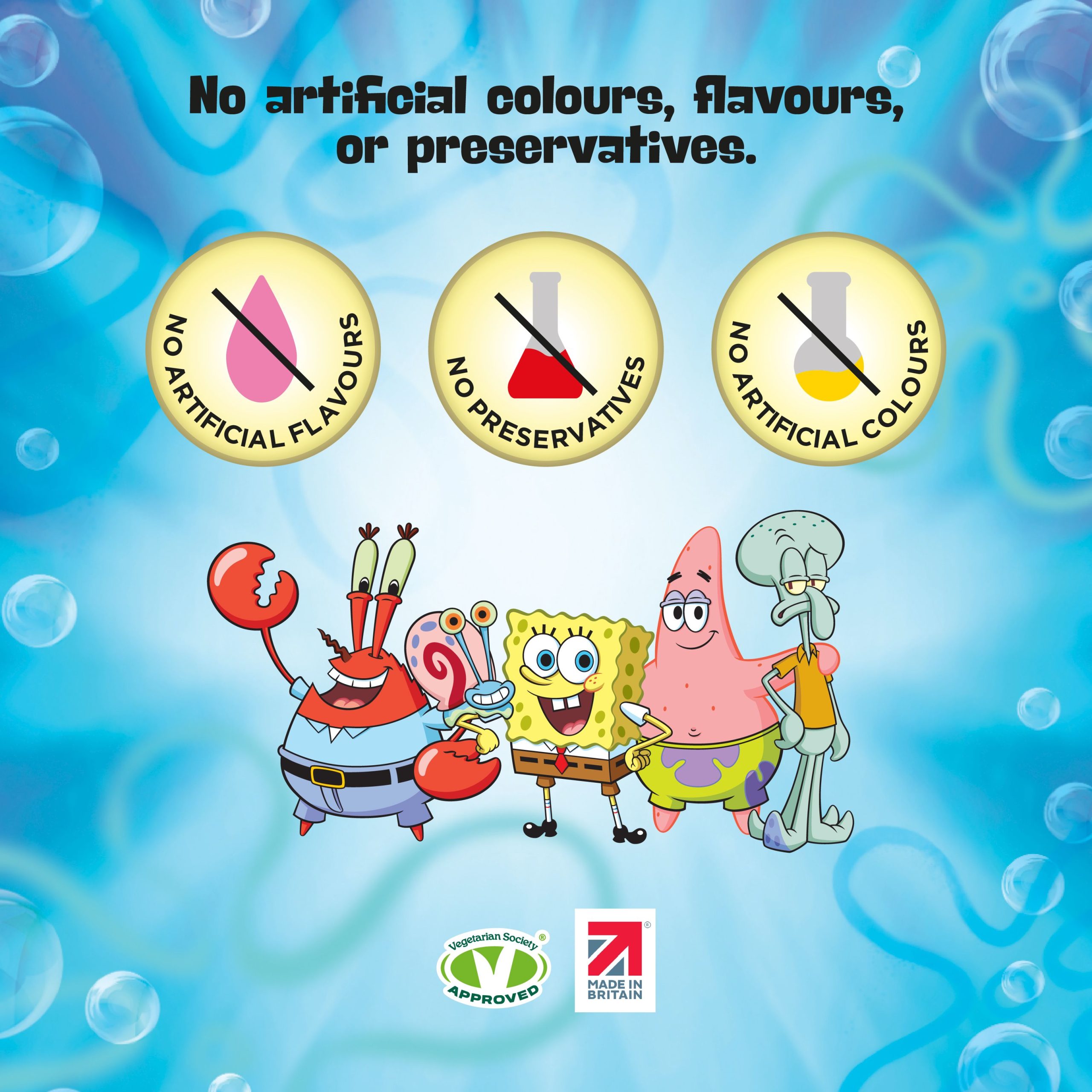 SpongeBob SquarePants Multivitamin Gummies 30's SpongeBob SquarePants Multivitamin Gummies 30's