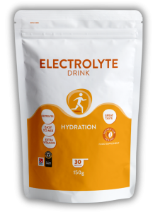 Electrolyte powder sachet.